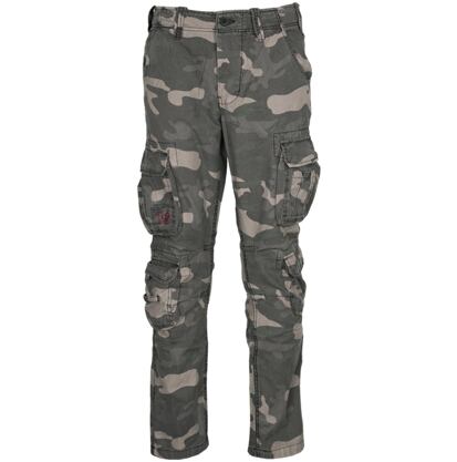 Kalhoty Airborne Slimmy blackcamo
